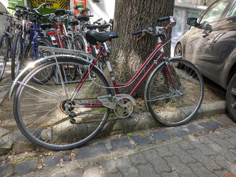 Használt női városi kerékpár Tigra (53cm muffolt váz)