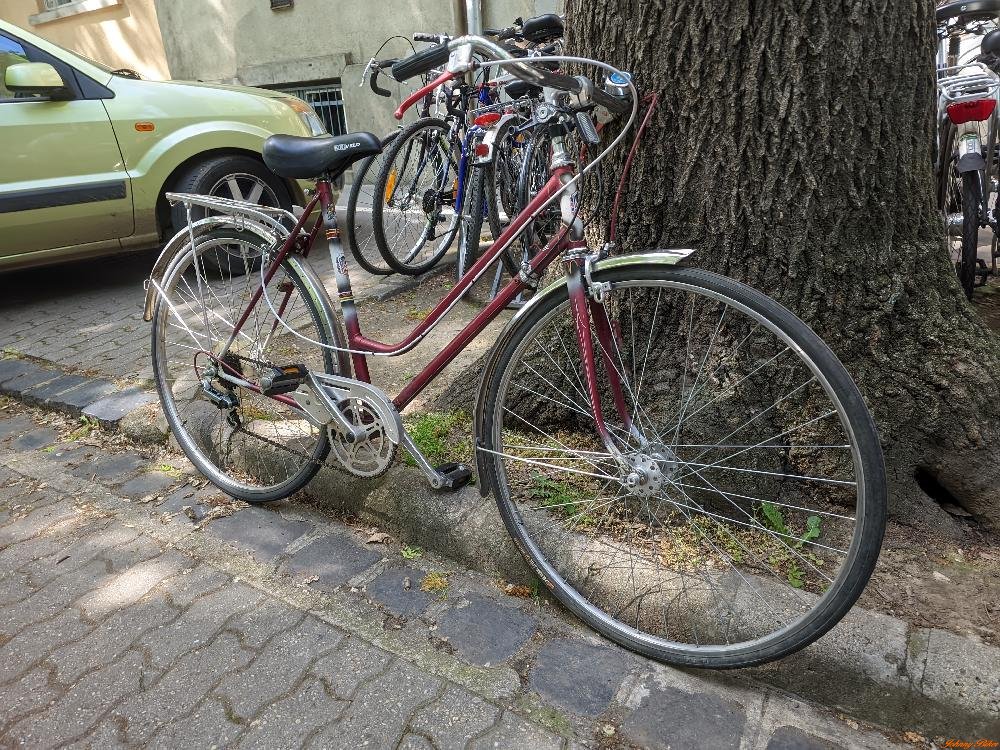 Használt női városi kerékpár Tigra (53cm muffolt váz)