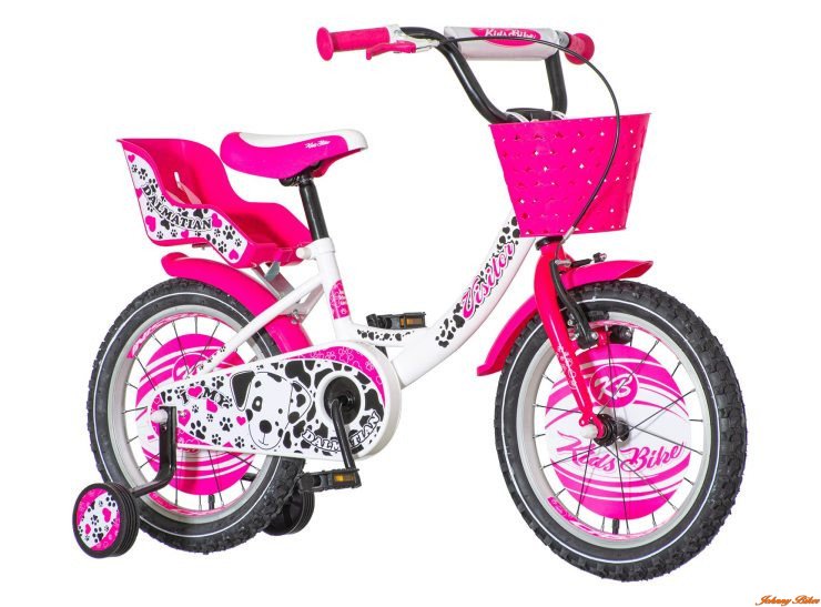 KPC Dalmata 16 kiskutyás gyerek kerékpár