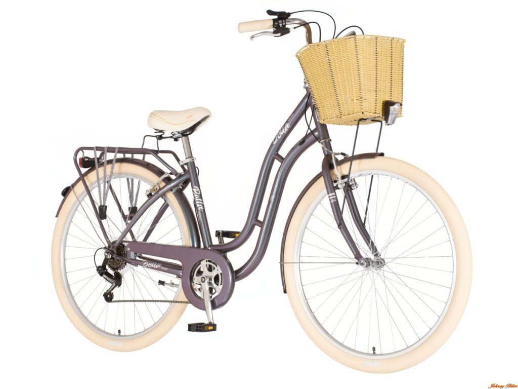 Visitor Bella Kameleon városi kerékpár Lila-Zöld színváltós
