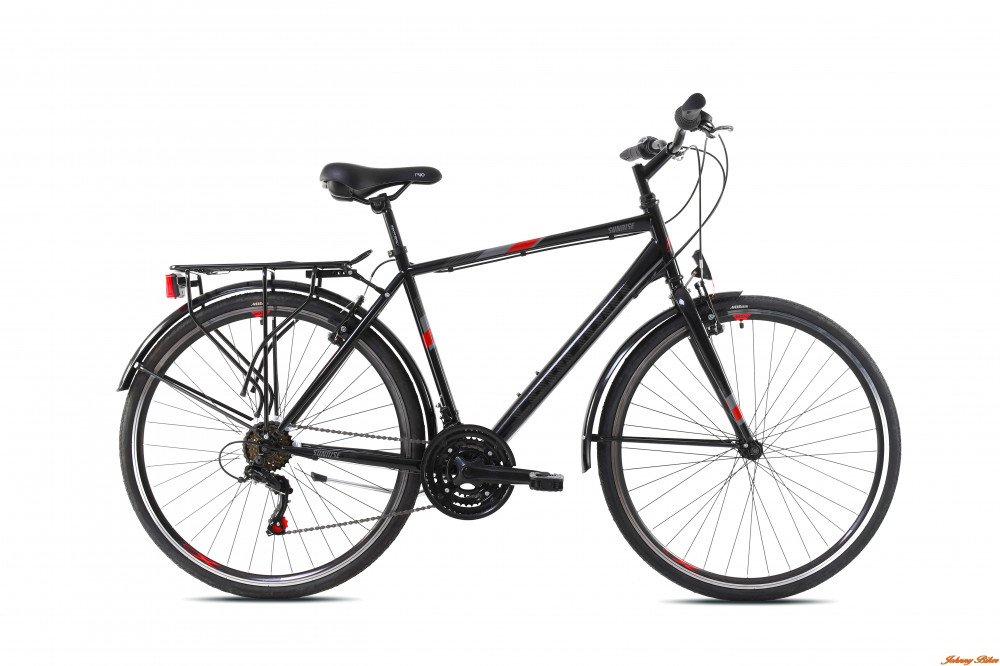 Capriolo Sunrise Man férfi trekking kerékpár Fekete 22"