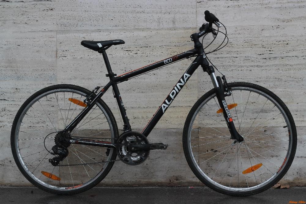 Használt Alpina Eco 10C M-es Cross Trekking Kerékpár (46cm Alu)