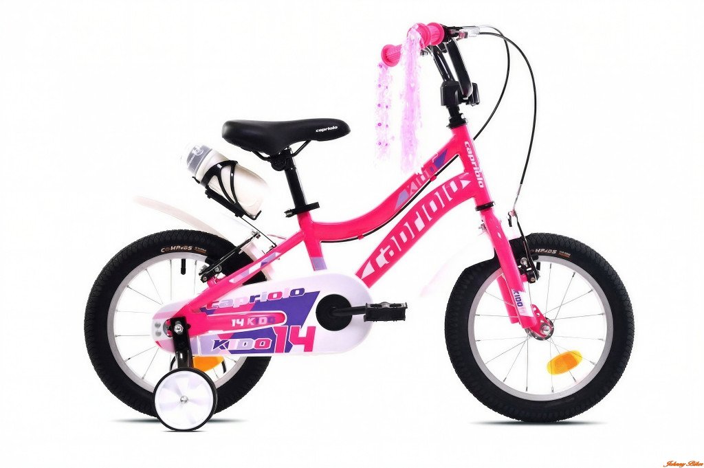 Capriolo Kido 14 gyerek kerékpár Rózsaszín-Lila