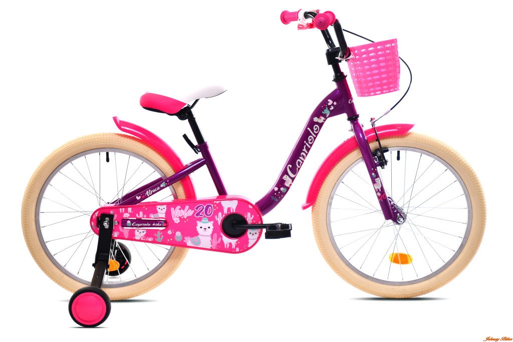 Capriolo Viola 20" gyerek kerékpár Lila