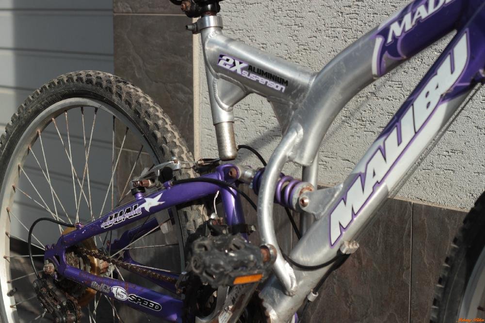 Használt Összteleszkópos Mtb kerékpár Malibu Madera (46 cm, Alu)