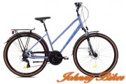 Capriolo Roadster Lady Trapez női trekking kerékpár 18" Világoskék